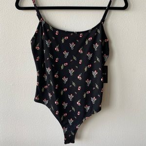 Forever 21 Floral Print Bodysuit